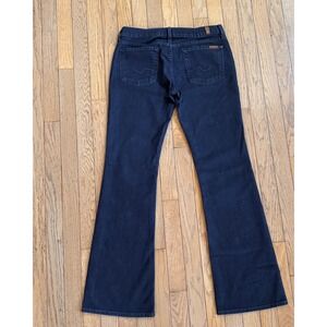 7 For All Mankind Jeans Lexie Petite Bootcut Y2K 28 P Blue Womens Flare 7FAM